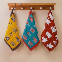 Салфетка марлевая с рисунком, 34*40 см. / арт. 278-61