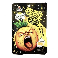 Карамель TengDa Супер кислые Фруктовые 24 гр. / арт. 10