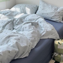 Хлопковое белье для спальни "Барвинок" (Япония) 1.5/1.8 / арт. 277-9