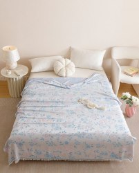 Покрывало бамбуковое "Розочка" (лиоцелл, 150*200 см.) / арт. 279-33