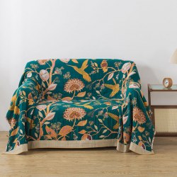 Покрывало хлопковое "Райский сад", 200*230 см. / арт. 279-26