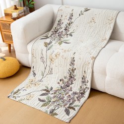 Плед полотенце из многослойной марли / арт. 279-80