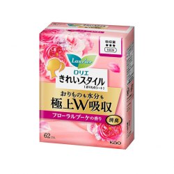 Ежедневные ароматизированные прокладки 14 см. KAO Laurier Deodorant Plus Ag+ (62 шт, Япония) в ассортименте / арт. 279-140