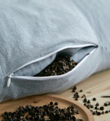 Подушка хлопковая с гречихой MUJI (Япония) / арт. 282-43