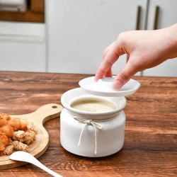 Банка керамическая с крышкой SP SAUSE, 500 мл. (Япония) / арт. 283-100