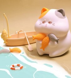 Ночной светильник "Жадный Кот" / арт. 284-73