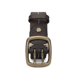 Кожаный ремень ручной работы / арт. 284-7