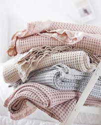 Покрывало хлопковое "Waffle", 150*200 см. / арт. 284-32