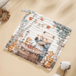 Салфетка марлевая KOKUBO 6-слойная 3D (1 шт.) / арт. 283-86