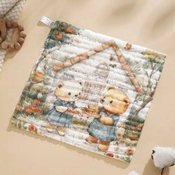 Салфетка марлевая KOKUBO 6-слойная 3D (1 шт.) / арт. 283-86