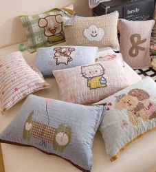 Накидка на подушку из многослойной марли (лист, 1 шт.) / арт. 283-70