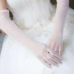 Перчатки длинные "Вуаль ZERO" / арт. 286-61б