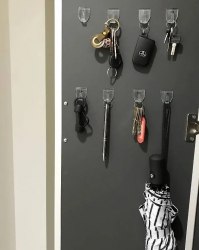 Крючок прозрачный KOKUBO (2 шт., Япония) / арт. 283-105