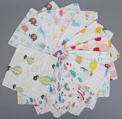 Салфетка марлевая KOKUBO 6-слойная 3D (1 шт.) / арт. 285-25