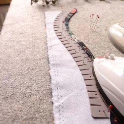 Силиконовый инструмент для горячей подгибки Silicone Hemmer / арт. 283-115