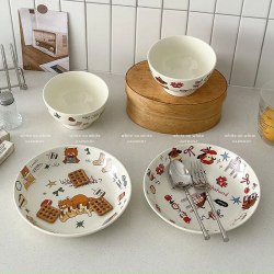 Тарелка "Кот и его друзья" / арт. 288-43