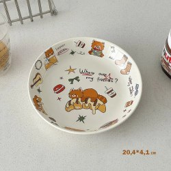 Тарелка "Кот и его друзья" / арт. 288-43