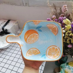 Тарелка с ручкой "Кошачья принцесса" / арт. 288-49