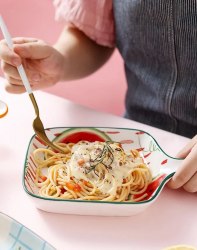 Тарелка с ручкой "Кошачья принцесса" / арт. 288-49