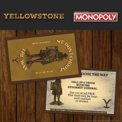 Игра настольная "Монополия Йеллоустоун" на англ. языке / арт. 289-122