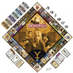 Игра настольная "Монополия Йеллоустоун" на англ. языке / арт. 289-122