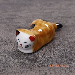 Керамическая статуэтка "Рыжий кот" (подставка) / арт. 289-139