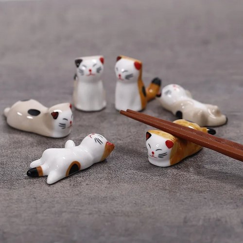 Керамическая статуэтка "Рыжий кот" (подставка) / арт. 289-139