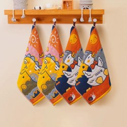 Салфетка марлевая с рисунком "Утка", 35*40 см. / арт. 287-92
