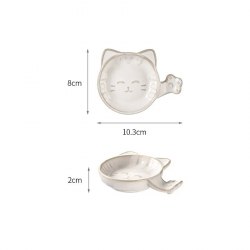 Тарелочка для соуса "Котенок" ФаСоЛа (Япония) / арт. 289-89