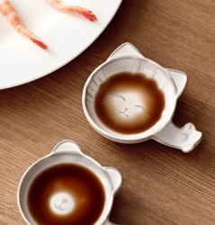 Тарелочка для соуса "Медвежонок" ФаСоЛа (Япония) / арт. 289-90