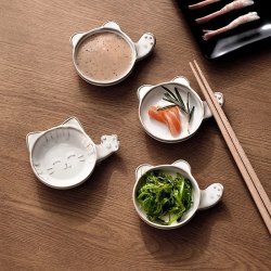 Тарелочка для соуса "Медвежонок" ФаСоЛа (Япония) / арт. 289-90