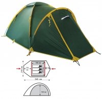 Палатка Tramp Space 3