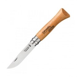 Нож Opinel № 5,6,7,8,9,10 складной углеродистая сталь, рукоять из дерева бука