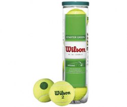 Мячи теннисные Wilson Starter Green арт 137400 цена указана за 1мяч