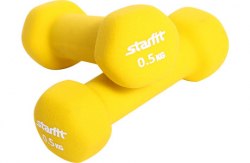 Гантель StarFit неопреновая 0,5 кг.DB-201-0,5