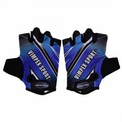 Перчатки Vimpex Sport спортивные без пальцев атлетические CLL 200