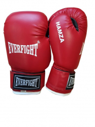 Перчатки EVERFIGHT для бокса HAMZA 6 унц 8 ун EGB-538 красные