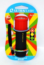 Фонарь Ultraflash кистевой LED15001-A светофор