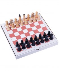 Шахматы шашки нарды "Классика", 458-20 Игра 3 в 1 картонная коробка