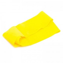 Эспандер ARTBELL лента резинка для фитнеса 150*15*0,4 (желтый)