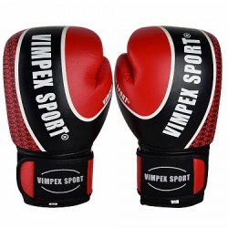 Перчатки Vimpex Sport 3034 для бокса натуральная кожа 14 ун