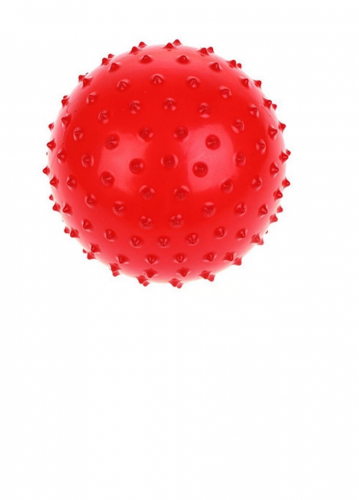 Мяч Китай массажный красный 25 см арт 6014
