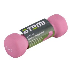Гантель Atemi неопреновая 0,5 кг AD0105 розовые