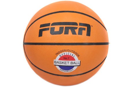 Мяч баскетбольный №7 Fora BR7700-7 №7 (оранжевый)
