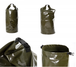 Гермомешок Следопыт Dry Bag" без лямок, 100 л, цв. оранжевый, хаки