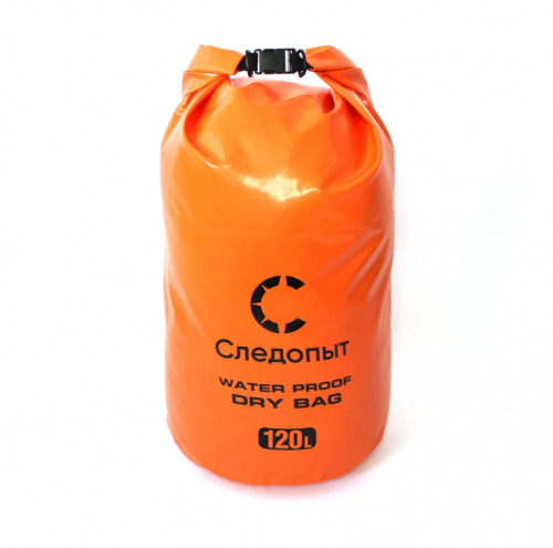 Гермомешок Следопыт Dry Bag" без лямок, 120 л, цв. оранжевый, хаки