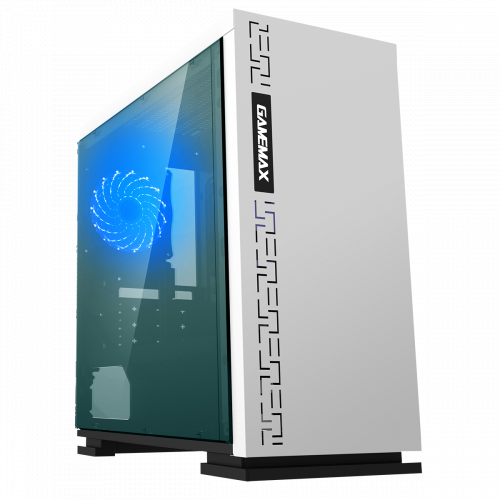 Корпус MATX midi tower GameMax, H605-WT, (без БП), white Case