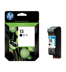 Картридж Large Black Inkjet Print Cartridge №15 for DJ840/845 , 25 ml, up to 495 pages, 5%. C6615DE