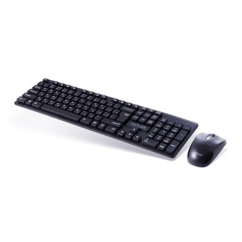 Комплект Клавиатура + Мышь Delux DLD-1505OGB Беспроводная мышь 2.4G