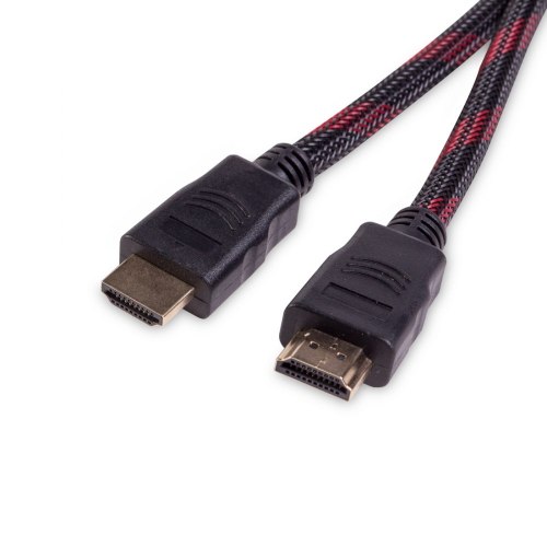 Интерфейсный кабель, iPower, iPiHDMi30, HDMI-HDMI, Пол. пакет, Контакты с золотым напылением, 3 м, Нейлон, Чёрный